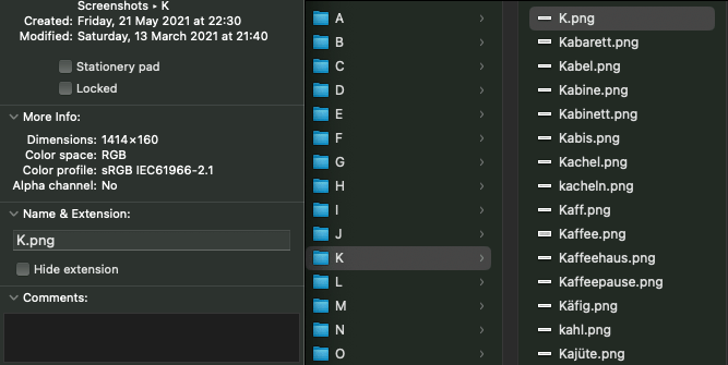 Screenshot Metadata on macOS