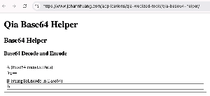 JH-WWW: Qia Base64 Helper