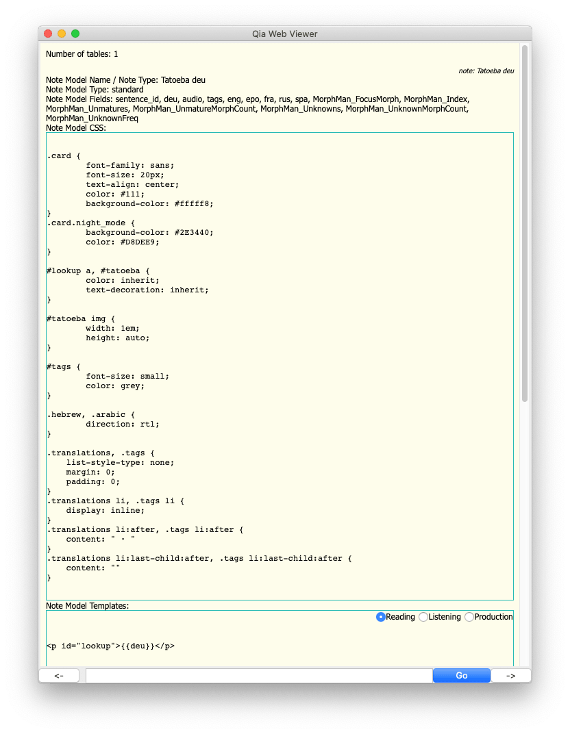JH Catalogues Anki Decks